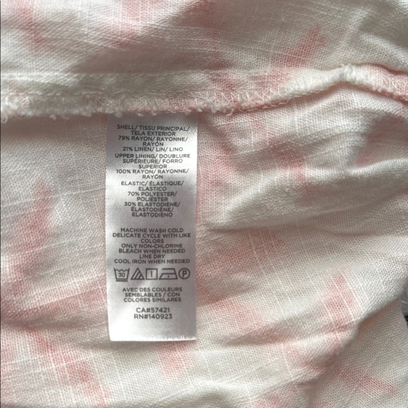 LOFT Pink Peplum Camisole Top 120 - Picture 6 of 6